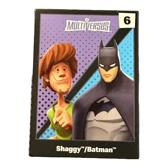 2024 McDonald's DC MULTIVERSUS Happy Meal Toys - Shaggy/Batman #6 NIB RARE - Picture 5 of 5
